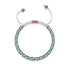 Liens Caméléon | Bracelet Mini Kismet | Blanc x Argent Licorne